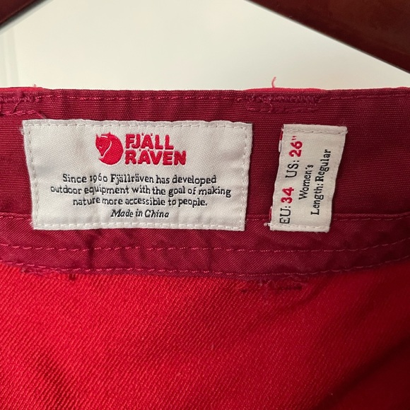 Fjallraven Women’s Keb Trouser Size 26 Hemmed - Picture 3 of 4